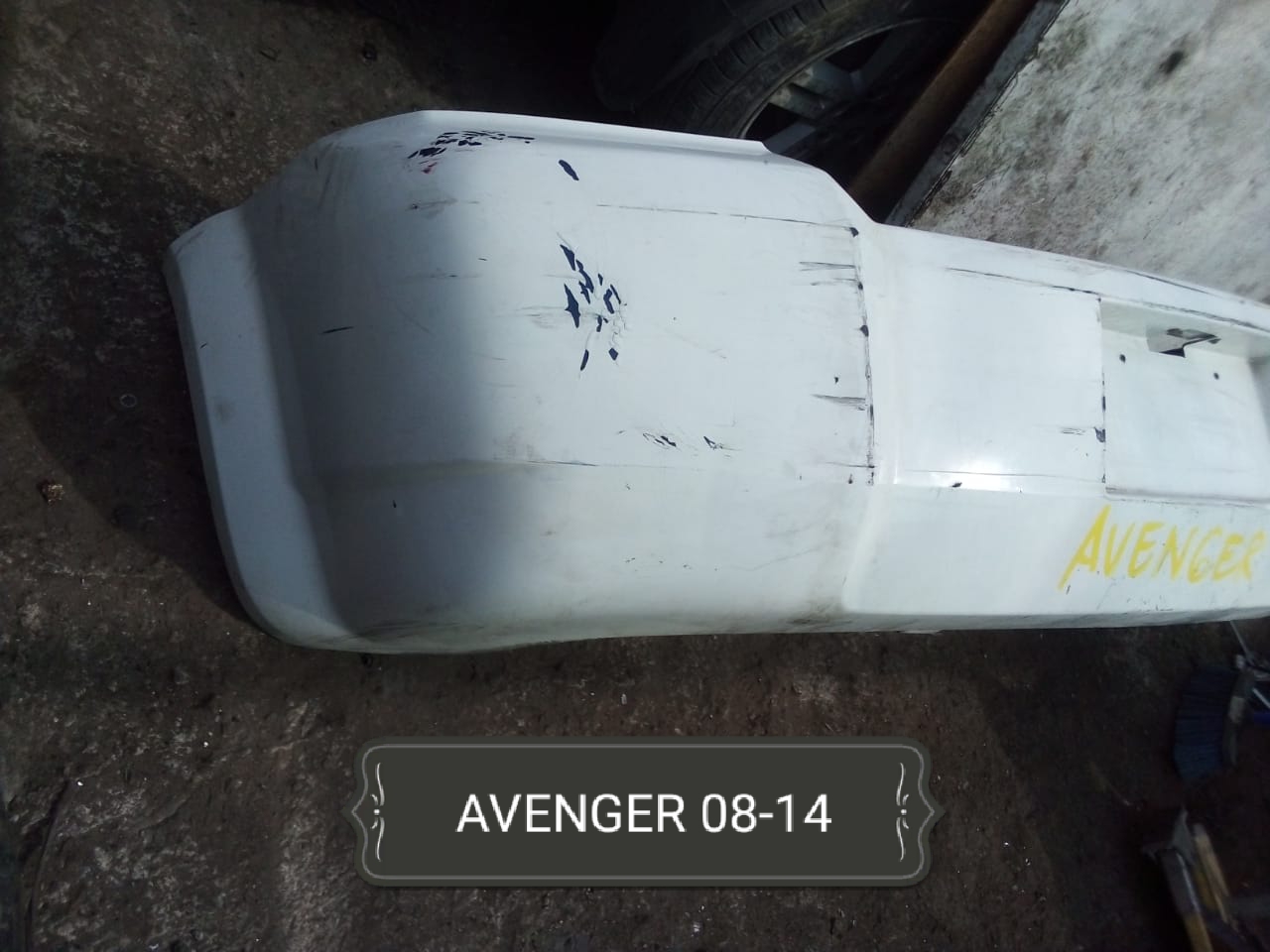 PARACHOQUES POSTERIOR DODGE AVENGER 2008 AL 2014